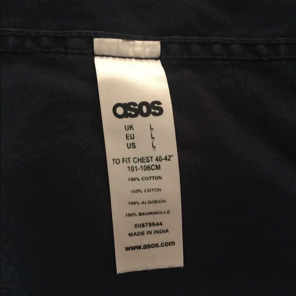 ASOS Blue jacket size Large - Picture 6 of 8